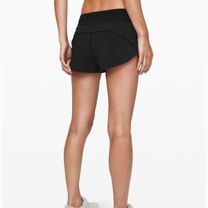 Like new, black Lululemon Speed Up Short